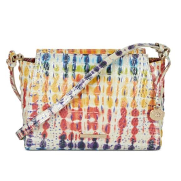 BRAHMIN Melbourne LeatherHillary Crossbody In Celebrate